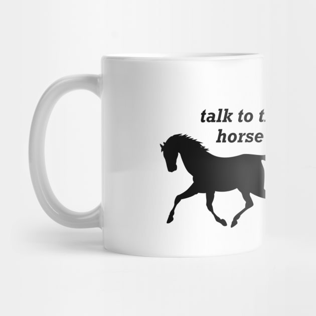 Horse - Talk to the horse by KC Happy Shop